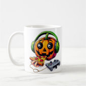 Mug Vibes d'Halloween au fromage : Le Citrouille aime  (Gauche)