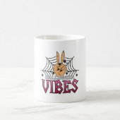 Mug Vibes d'Halloween, Halloween, Effrayant, Costume (Centre)
