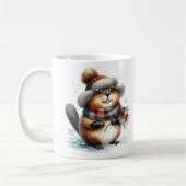 Mug Vibes d'hiver Beaver - (Gauche)