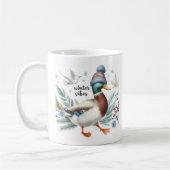 Mug Vibes d'hiver Canard - (Gauche)