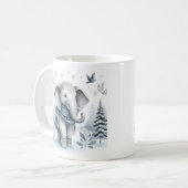 Mug Vibes d'hiver Eléphant - (Devant gauche)