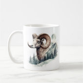 Mug Vibes d'hiver Rocky Mountain Bighorn Sheep - (Gauche)