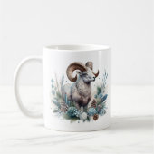 Mug Vibes d'hiver Rocky Mountain Bighorn Sheep - (Gauche)
