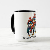 Mug Vibes d'hiver uniquement (Devant gauche)