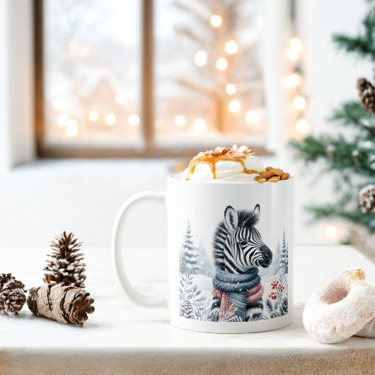 Mug Vibes d'hiver Zebra -