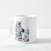 Mug Vibes d'hiver Zebra - (Devant gauche)