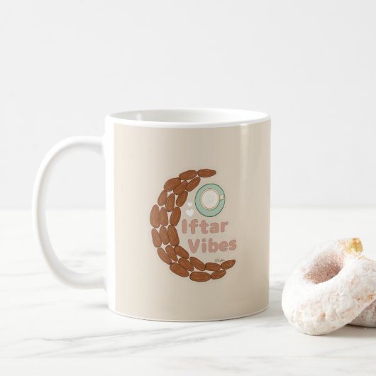 Mug Vibes d'Iftar inspirées (Avec donut)