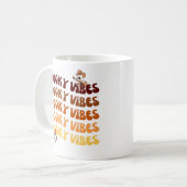 Mug Vibes d'octobre de cuisine Halloween Tee (Devant gauche)