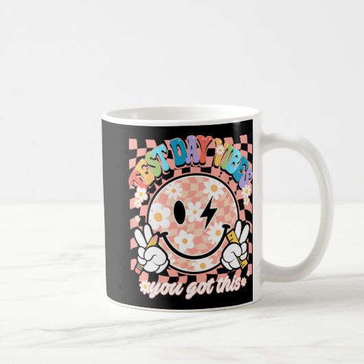 Mug Vibes du jour de test de sourire C'est ce que vous (Droite)