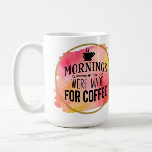 Mug Vibes du matin confortables (Gauche)