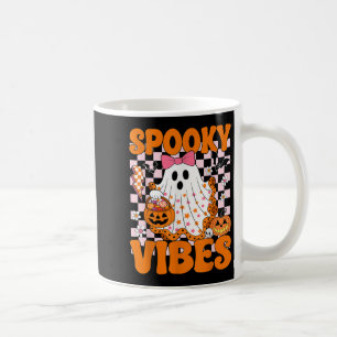 Mug Vibes éffrayant Ghost Retro Super Halloween Femmes