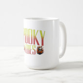 Mug Vibes éffrayantes : Halloween Graphic Tee (Devant droit)