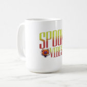 Mug Vibes éffrayantes : Halloween Graphic Tee (Devant gauche)