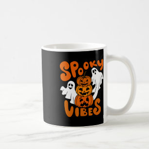 Mug Vibes éffrayantes Joyeux Costumes Citrouille Hallo