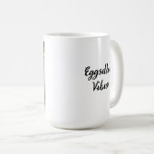 Mug Vibes Éggérantes ! | Jolie peinture colorée de pou (Devant droit)