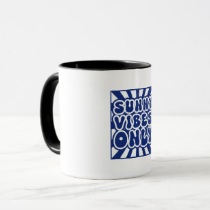Mug Vibes ensoleillées uniquement - Énergie Super Vint