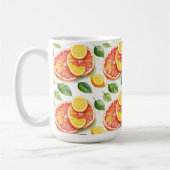 Mug Vibes estivales de pamplemousse et citrons (Gauche)