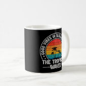 Mug Vibes estivales tropicales (Devant droit)