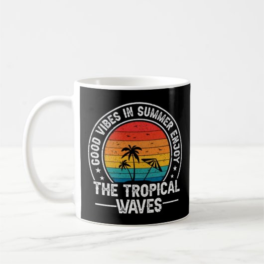 Mug Vibes estivales tropicales (Gauche)