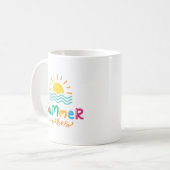 Mug Vibes Été Soleil Et Mer (Devant gauche)