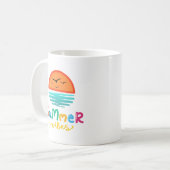 Mug Vibes Été Soleil Et Mer (Devant gauche)