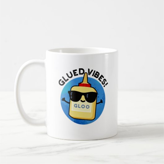 Mug Vibes Gluées Funny Glue Pun (Gauche)