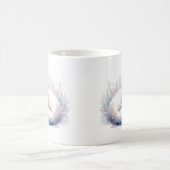 Mug Vibes hiver Aquarelle Ermine - (Centre)