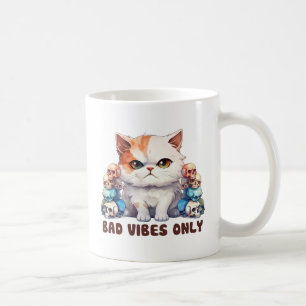 Mug Vibes incorrectes uniquement - Fierce Chat & Skuls