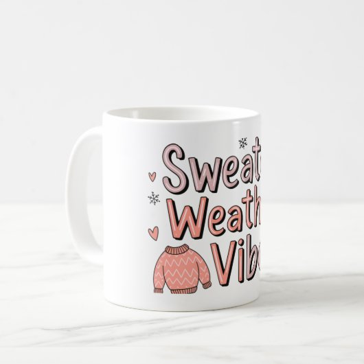 Mug Vibes météo de Sweat (Devant gauche)