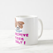 Mug Vibes Pawsitive Seulement ! (Devant droit)
