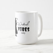 Mug "Vibes perdues seulement" - Sorcière noire Hallowe (Devant droit)