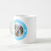 Mug Vibes Plushie bleu Cute Kawaii (Devant gauche)