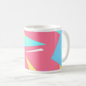 Mug Vibes positives couleurs pastel Abstrait (Devant droit)
