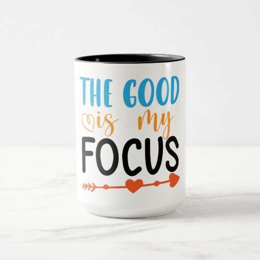 Mug Vibes positives | Devis motivationnel (Centre)