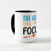 Mug Vibes positives | Devis motivationnel (Devant gauche)