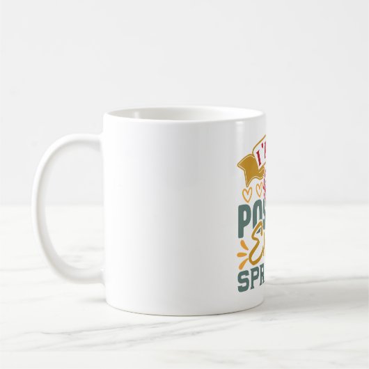 Mug Vibes positives | Devis motivationnel (Gauche)