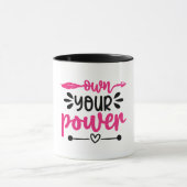 Mug Vibes positives | Devis motivationnel (Centre)