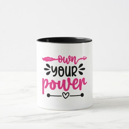 Mug Vibes positives | Devis motivationnel (Centre)