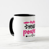 Mug Vibes positives | Devis motivationnel (Devant gauche)