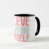 Mug Vibes positives | Devis motivationnel (Devant droit)