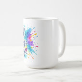 Mug Vibes Positives Seulement (Devant droit)