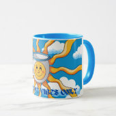 Mug Vibes positives uniquement (Devant droit)