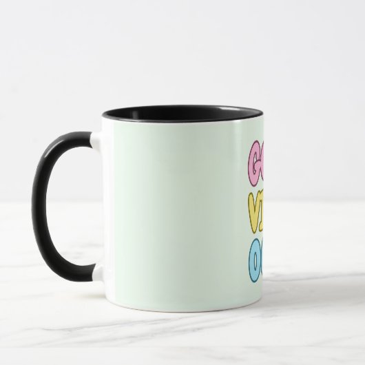Mug Vibes Positives Uniquement (Gauche)