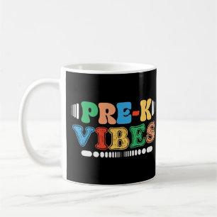 Mug Vibes Pré-K Retour À L'École Étudiants Pré-k