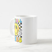 Mug Vibes Rétro Groovy Softll Game Day Filles Wo (Devant gauche)