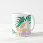 Mug Vibes tropicales Feuilles Plantes (Devant droit)