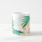 Mug Vibes tropicales Feuilles Plantes (Centre)