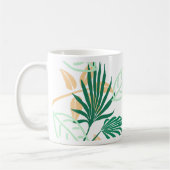 Mug Vibes tropicales Feuilles Plantes (Gauche)