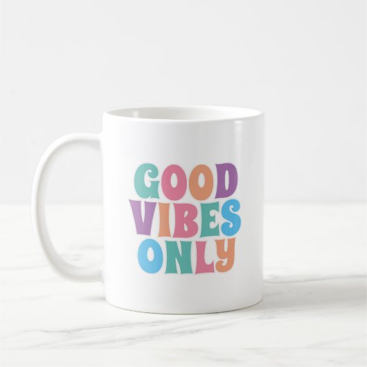 Mug Vibes Uniquement Positives (Gauche)