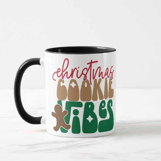 MUG VIBLES DE COOKIE DE NOËL (Gauche)